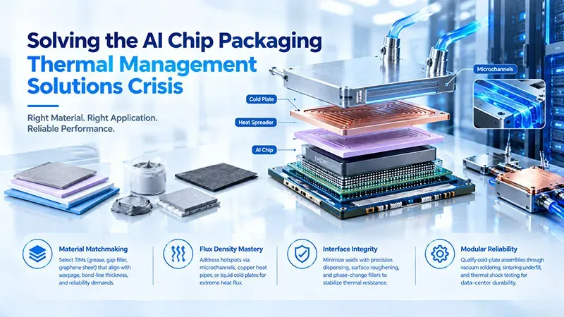 AI chip packaging Thermal Management Solutions